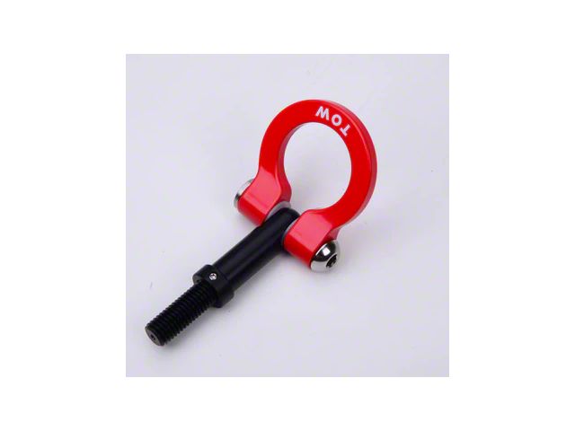 Feather Lite Tow Hook with Black D-Rings; Front and Rear (15-23 Challenger)