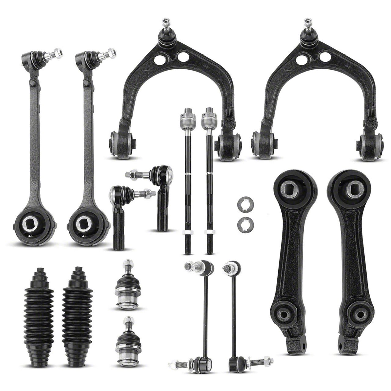 Challenger Front Control Arm, Ball Joint and Sway Bar Link Kit (08-10 ...