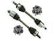 Front CV Axle Shafts with Hub Assemblies (17-21 AWD Challenger)