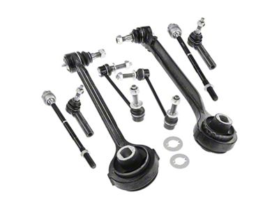 Front Lower Forward Control Arm, Ball Joint, Sway Bar End Link and Tie Rod End Kit (08-10 RWD Challenger)