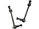Front Lower Rearward Control Arms with Hub Assemblies and Tie Rods (12-18 Challenger w/ 3-Bolt Flange & HD Suspension)