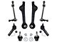 Front Lower Rearward Control Arms with Sway Bar Links (11-14 Challenger; 15-18 6.2L HEMI Challenger)