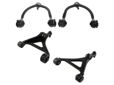 Front Upper and Lower Control Arms with Ball Joints (17-18 AWD Challenger)