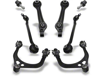Front Upper and Lower Rearward Forward Control Arms with Ball Joints (08-11 Challenger)