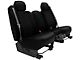 Genuine Neoprene Custom 1st Row Bucket Seat Covers; Black/Black (08-10 Challenger)