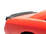 Hellcat Redeye Style Rear Spoiler with Backup Camera Hole; Carbon Fiber Vinyl (08-23 Challenger)