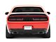 Hellcat Redeye Style Rear Spoiler with Backup Camera Hole; Carbon Fiber Vinyl (08-23 Challenger)