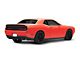 Hellcat Redeye Style Rear Spoiler with Backup Camera Hole; Carbon Fiber Vinyl (08-23 Challenger)