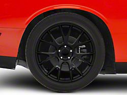 Hellcat Style Gloss Black Wheel; Rear Only; 20x10 (08-23 RWD Challenger)