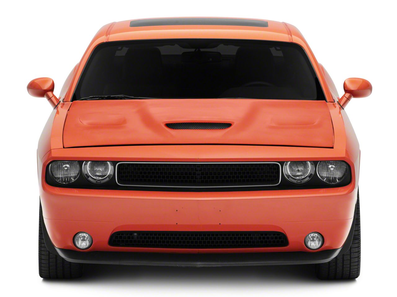 Challenger Hellcat Style Hood; Fiberglass (08-23 Challenger) - Free ...