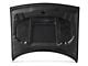 Hellcat Style Hood with Vent Scoop; Carbon Fiber (08-23 Challenger)