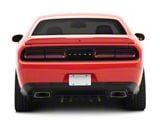 Jesky VR5 Rear Diffuser; Matte Black (08-23 Challenger, Excluding Widebody)