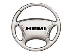 HEMI Chrome Steering Wheel Key Fob