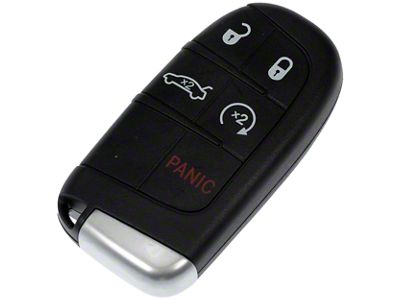 Keyless Entry Remote; 5-Button (19-21 Challenger)