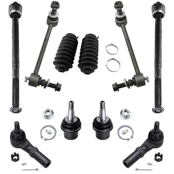 Challenger Lower Ball Joint, Sway Bar Link and Tie Rod Kit (08-10 ...