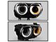 OEM Style Headlight; Black Housing; Clear Lens; Passenger Side (15-23 Challenger w/ Factory Halogen Headlights)