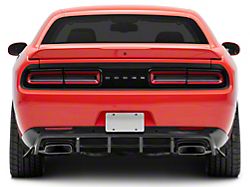 RC Rear Diffuser; Gloss Carbon Fiber (15-23 Challenger, Excluding Widebody)