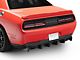 RC Rear Diffuser; Gloss Carbon Fiber (15-23 Challenger, Excluding Widebody)
