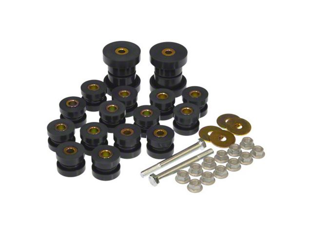 Rear Control Arm Bushing Kit; Black (08-10 Challenger)