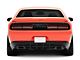 Rear Diffuser; Matte Black (15-22 Challenger)