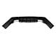 Rear Diffuser; Matte Black (15-22 Challenger)