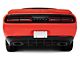 Rear Diffuser; Matte Black (15-22 Challenger)