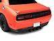 Rear Diffuser; Matte Black (15-22 Challenger)