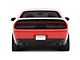 Hellcat Redeye Style Rear Spoiler with Backup Camera Hole; Matte Black (08-23 Challenger)