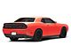 Hellcat Redeye Style Rear Spoiler with Backup Camera Hole; Matte Black (08-23 Challenger)