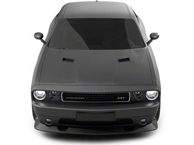 Replacement Hood; Unpainted (15-23 Challenger R/T, SXT)