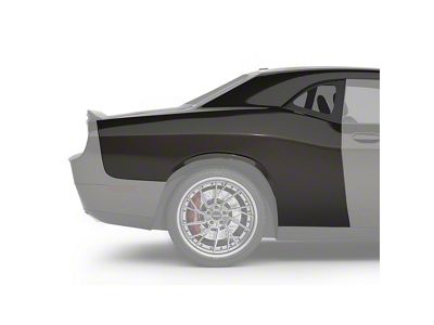 Replacement Rear Quarter; Passenger Passenger Side (15-23 Challenger)