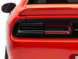 Tail Light Covers; Smoked (15-23 Challenger)