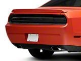 Tail Light Covers with Rear Center Section; Smoked (08-14 Challenger)