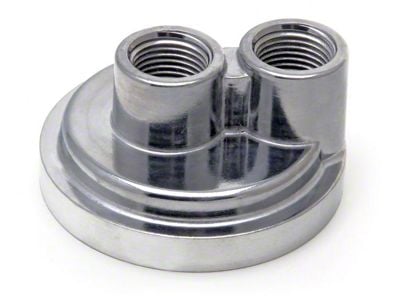 Spin-On Oil Filter Bypass Adapter; 22mm x 1.50 Threads (09-23 3.5L, 5.7L HEMI Challenger)