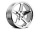 SRT Demon Style Chrome Wheel; Rear Only; 20x10.5 (08-23 RWD Challenger, Excluding SRT Demon)