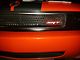SRT Emblem Grille or Trunk Overlay Decal; 7-Inch; Red (08-23 Challenger)