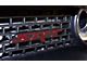 SRT Emblem Grille Overlay Decal; 6-Inch; Red Brown Metallic (08-14 Challenger SRT with 6-Inch Grille Emblem)