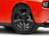 SRT8 Style Black Wheel; 20x9; 20mm Offset (08-23 RWD Challenger, Excluding Widebody)