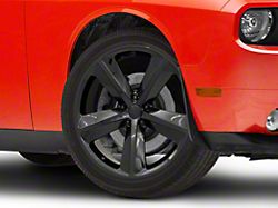 SRT8 Style Black Wheel; 20x9 (08-23 RWD Challenger, Excluding Widebody)