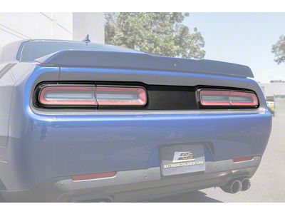 Tail Light Bezel; Carbon Fiber (15-23 Challenger)