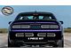 Tail Light Tint Overlay; Gray (15-23 Challenger)