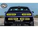 Tail Light Tint Overlay; Yellow (15-23 Challenger)