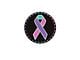 Thyroid Cancer Ribbon Rated Badge (Universal; Some Adaptation May Be Required)