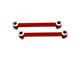 Tubular Rear Upper Lateral Control Arms; Front Position; Bright Red (08-23 Challenger)