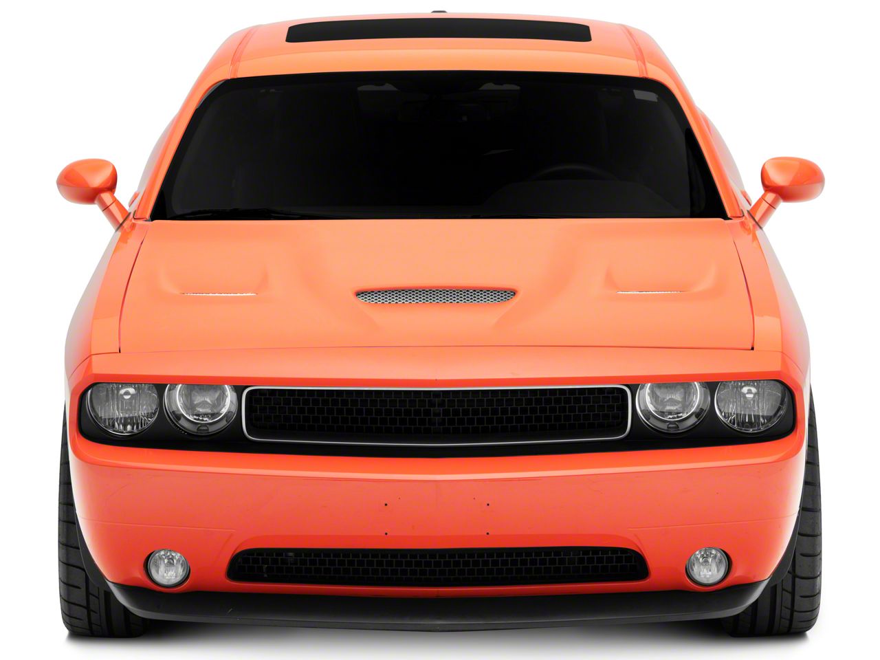 SpeedForm Challenger Type-HC Hellcat Style Hood; Unpainted ...