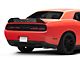 V3R Wicker Bill Rear Spoiler Add-On; Dry Carbon Fiber Vinyl (15-23 Challenger)