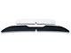 V3R Wicker Bill Rear Spoiler Add-On; Matte Black Vinyl (15-23 Challenger)