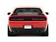 V3R Wicker Bill Rear Spoiler Add-On; Matte Black Vinyl (15-23 Challenger)