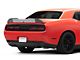 V3R Wicker Bill Rear Spoiler Add-On; Matte Black Vinyl (15-23 Challenger)