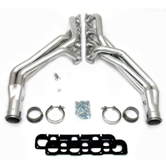 JBA Charger 1-3/4-Inch Long Tube Headers; Silver Ceramic 6965SJS (06-23 ...